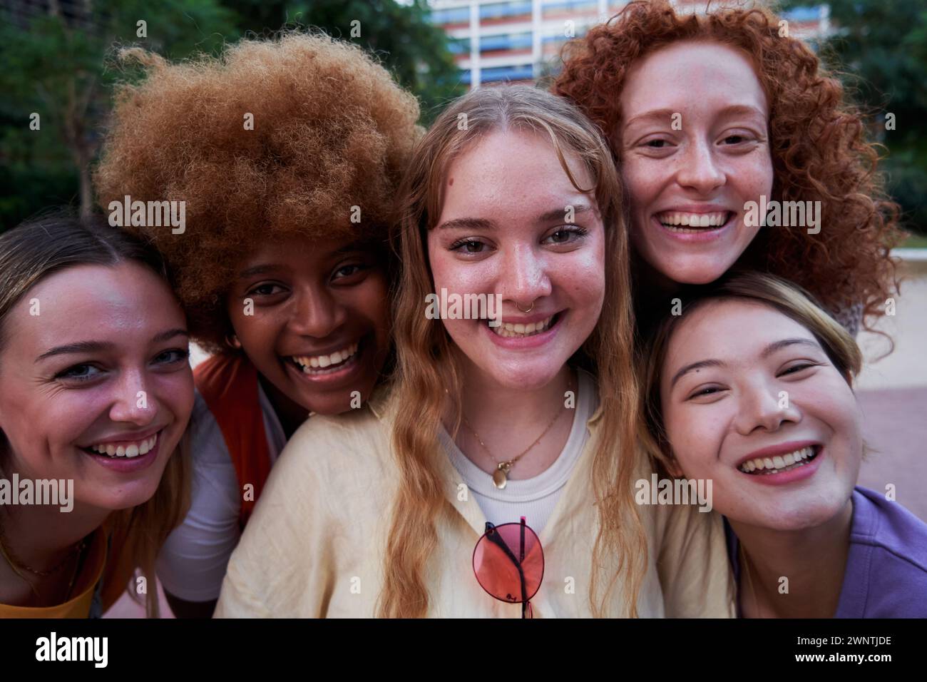 Diverse women not smiling hi-res stock photography and images - Alamy