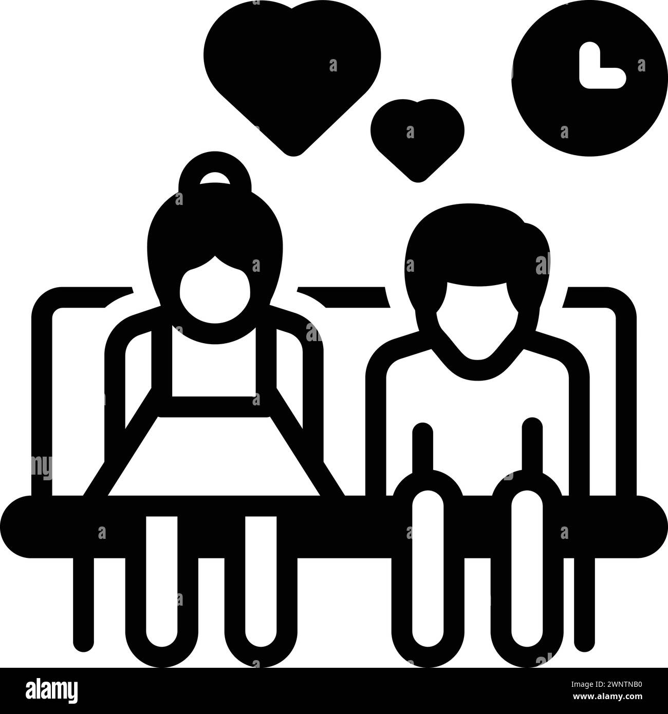 Boyfriend dating Black and White Stock Photos & Images - Alamy