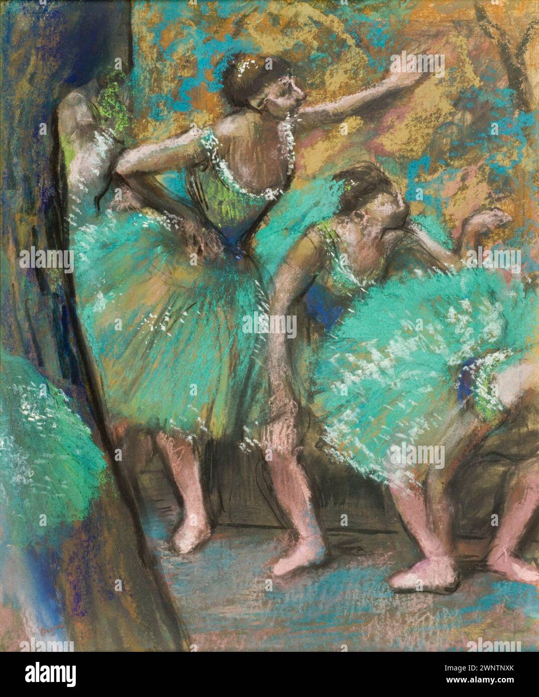 The Dancers, Edgar Hilaire Germain Degas (France, Paris, 1834-1917 ...