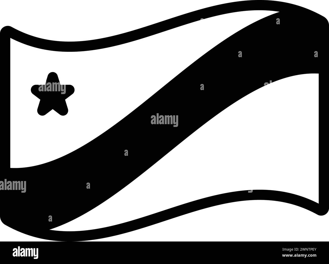 Congo brazzaville vector vectors Black and White Stock Photos & Images ...