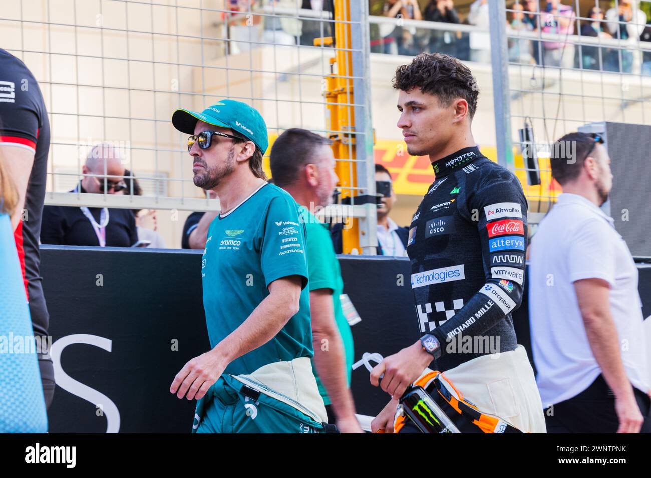 MANAMA, BAHRAIN, Bahrain International Circuit, 2.March.2025 Lando