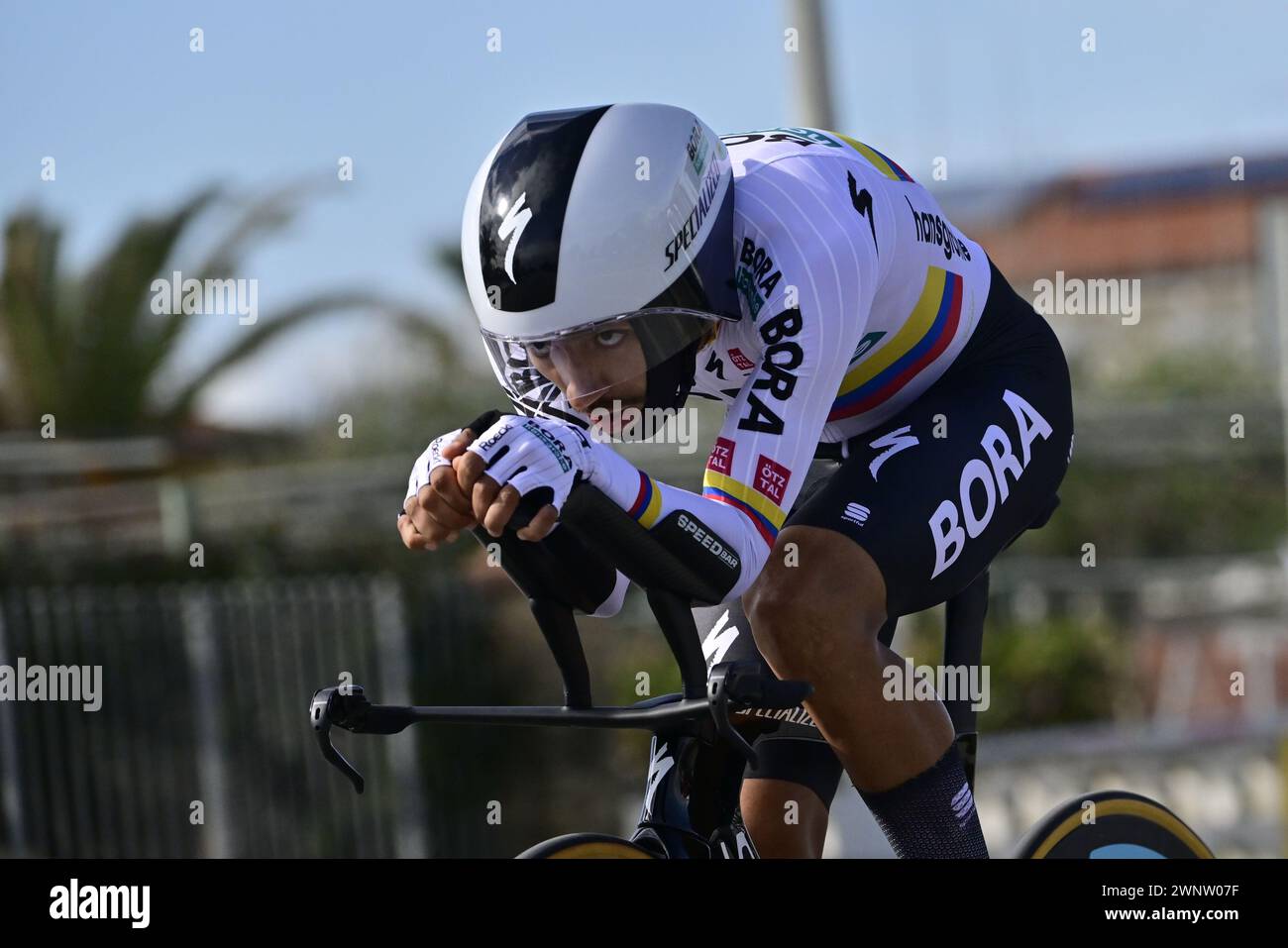 Camaiore, Italy. 04th Mar, 2025. Colombian Daniel Felipe Martinez of