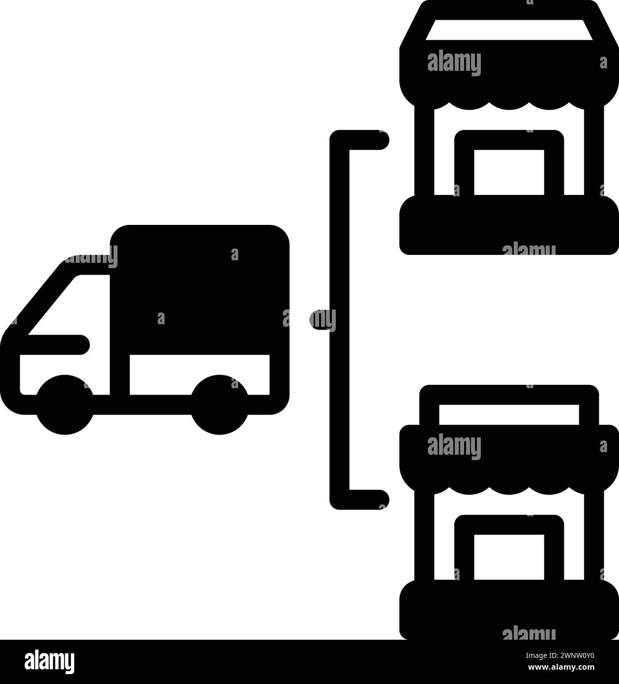 Distributor truck Cut Out Stock Images & Pictures - Alamy