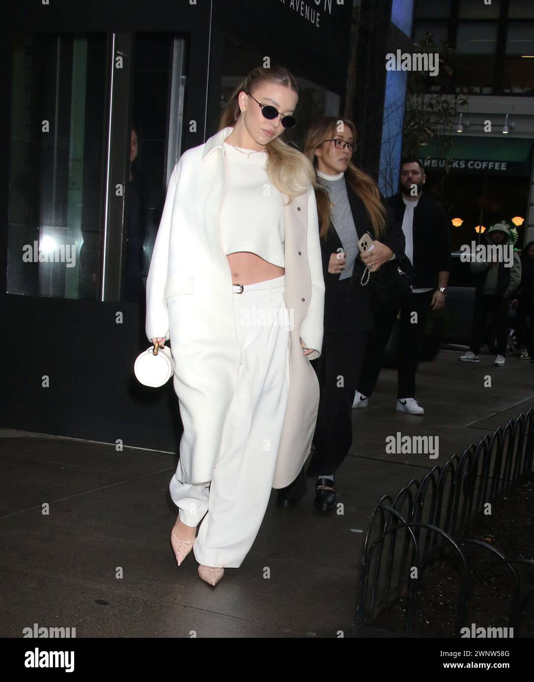 Sydney Sweeney leaving to appear on Saturday Night Live at 30 Rock