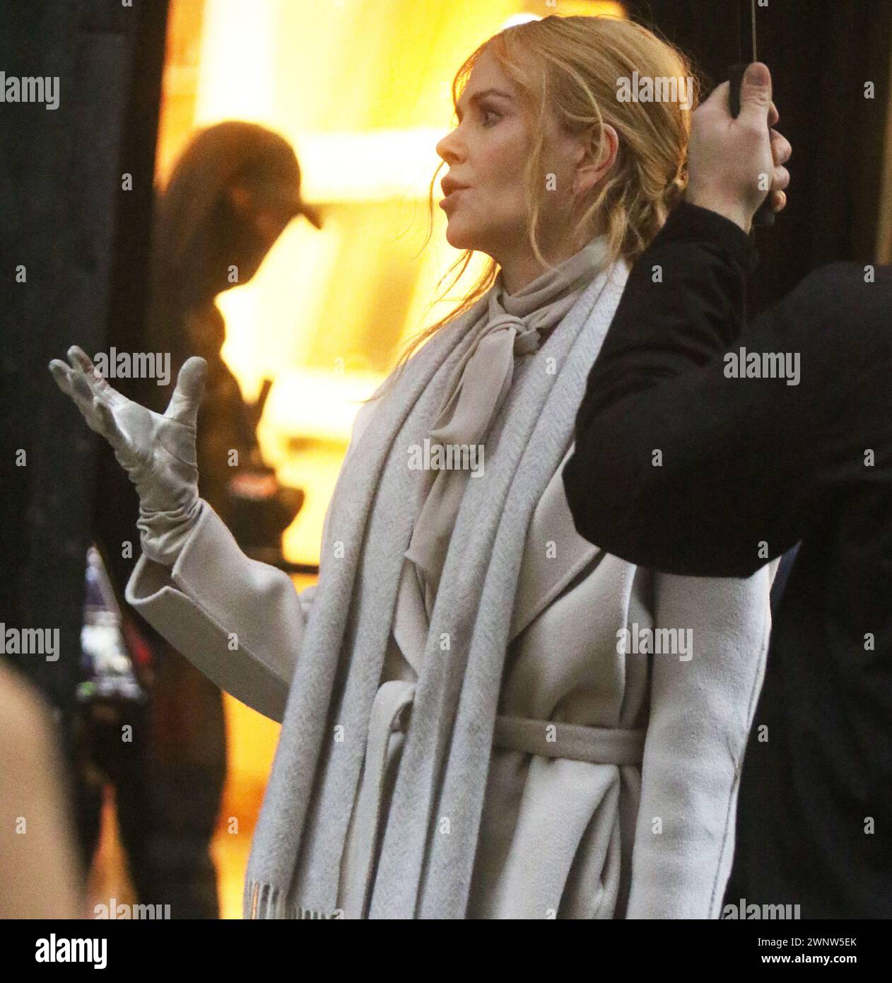 Nicole Kidman Filming Of 'Babygirl' In New York City Featuring: Nicole