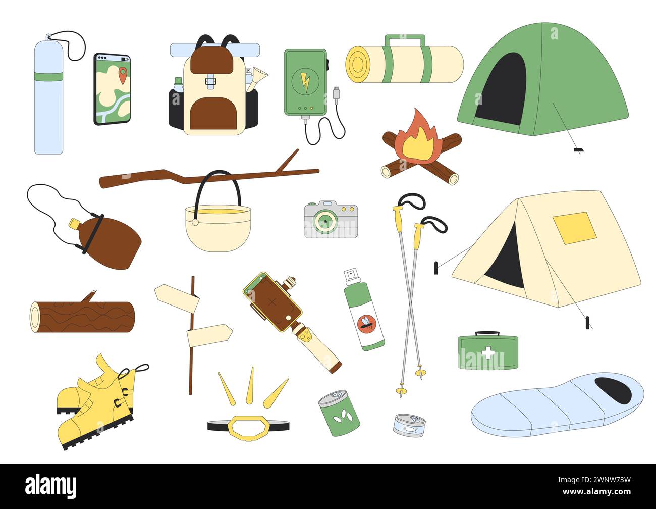 Tools for camping trip photos - Tripsteru.com