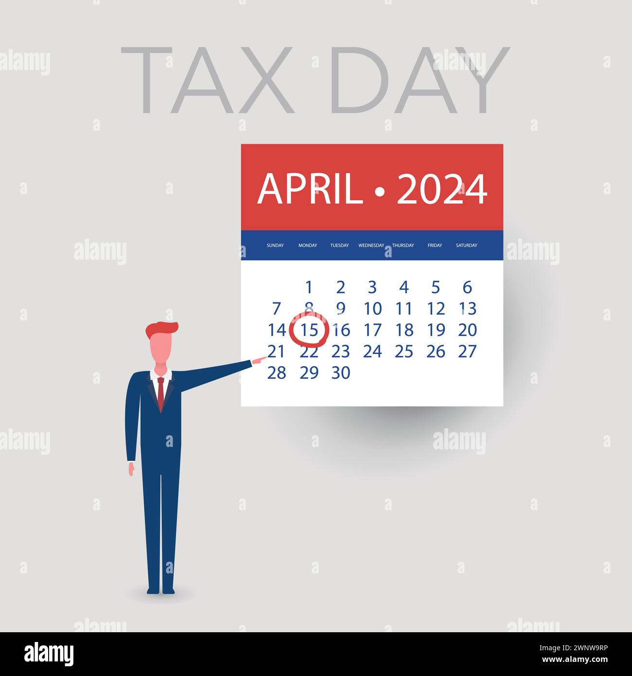 2024 tax Stock Vector Images Alamy