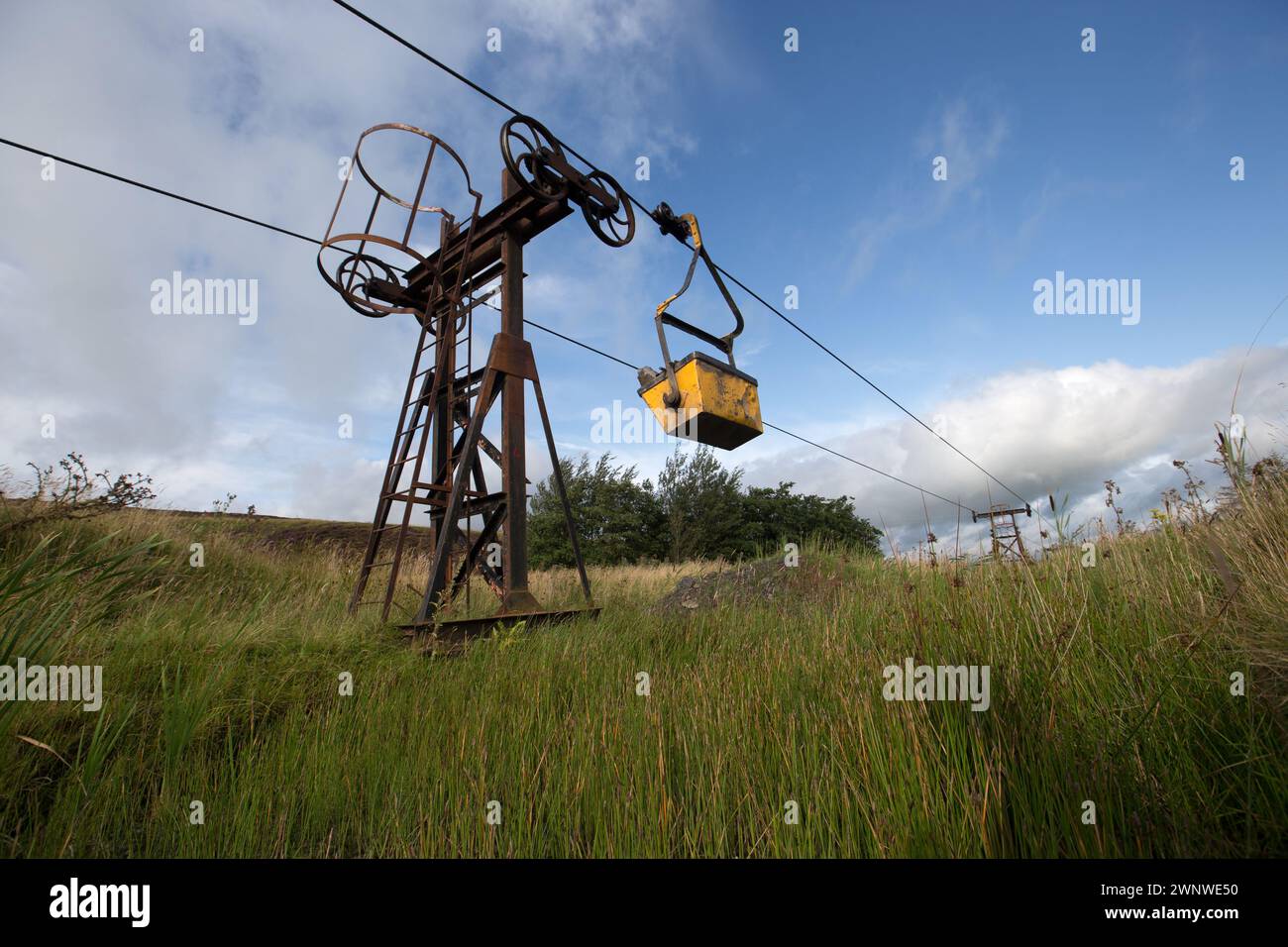 Sumatra Gravity Ropeway Clay cradely hi-res stock photography and images - Alamy