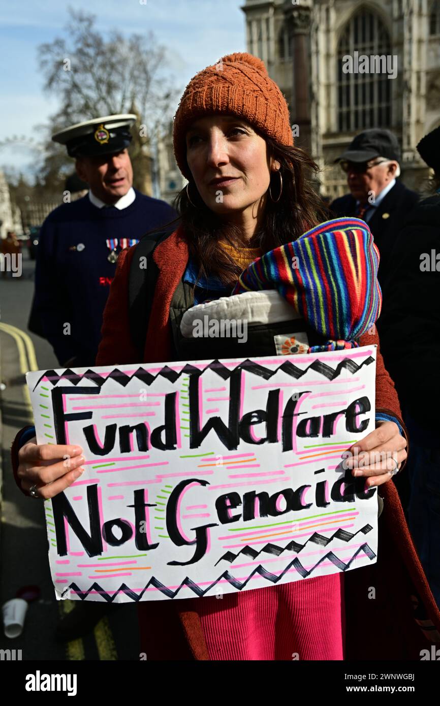 Caxton House, London, UK. 4th March 2024 Disabled People Against Cuts