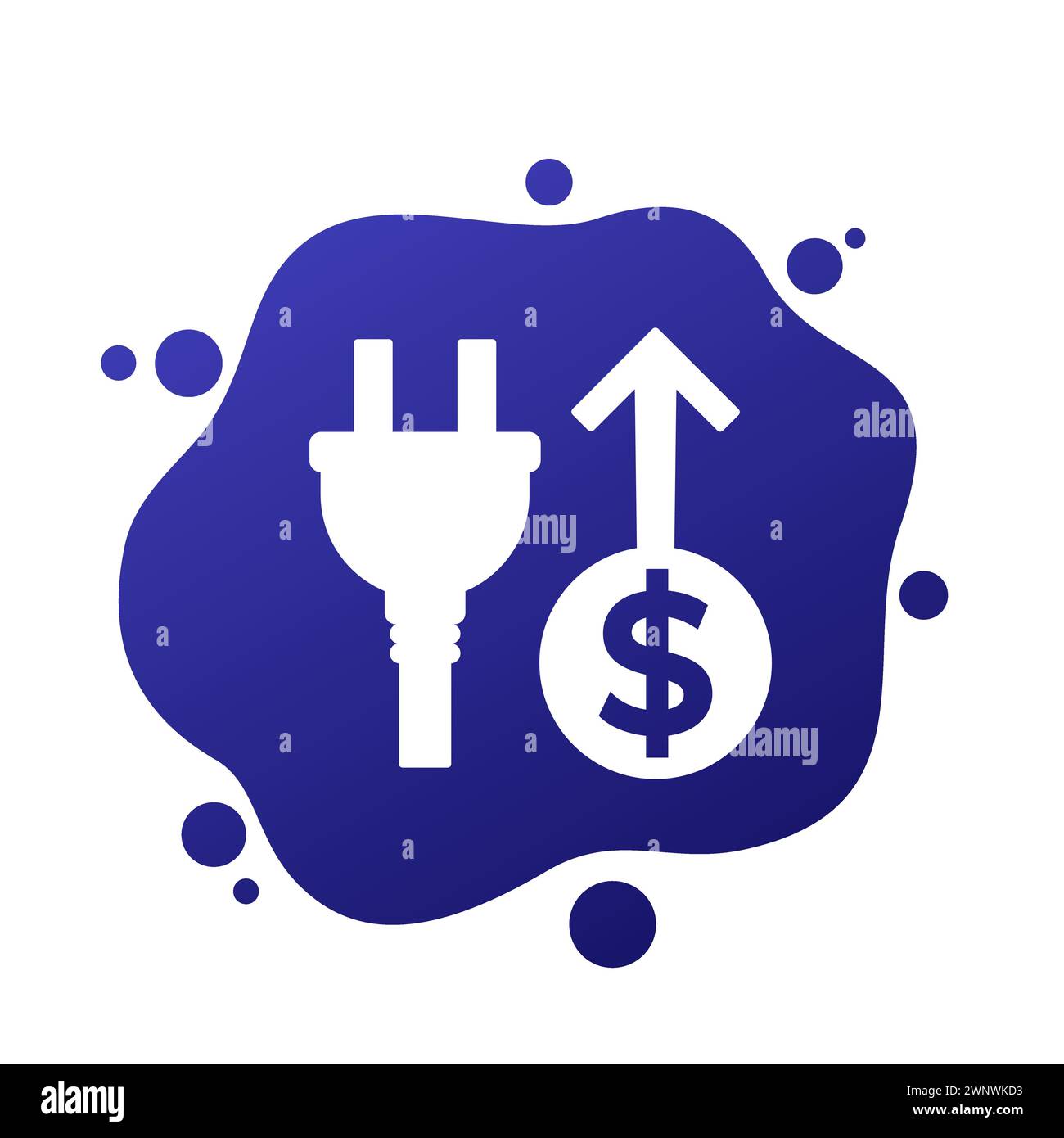 Electricity cost increase Cut Out Stock Images & Pictures Alamy