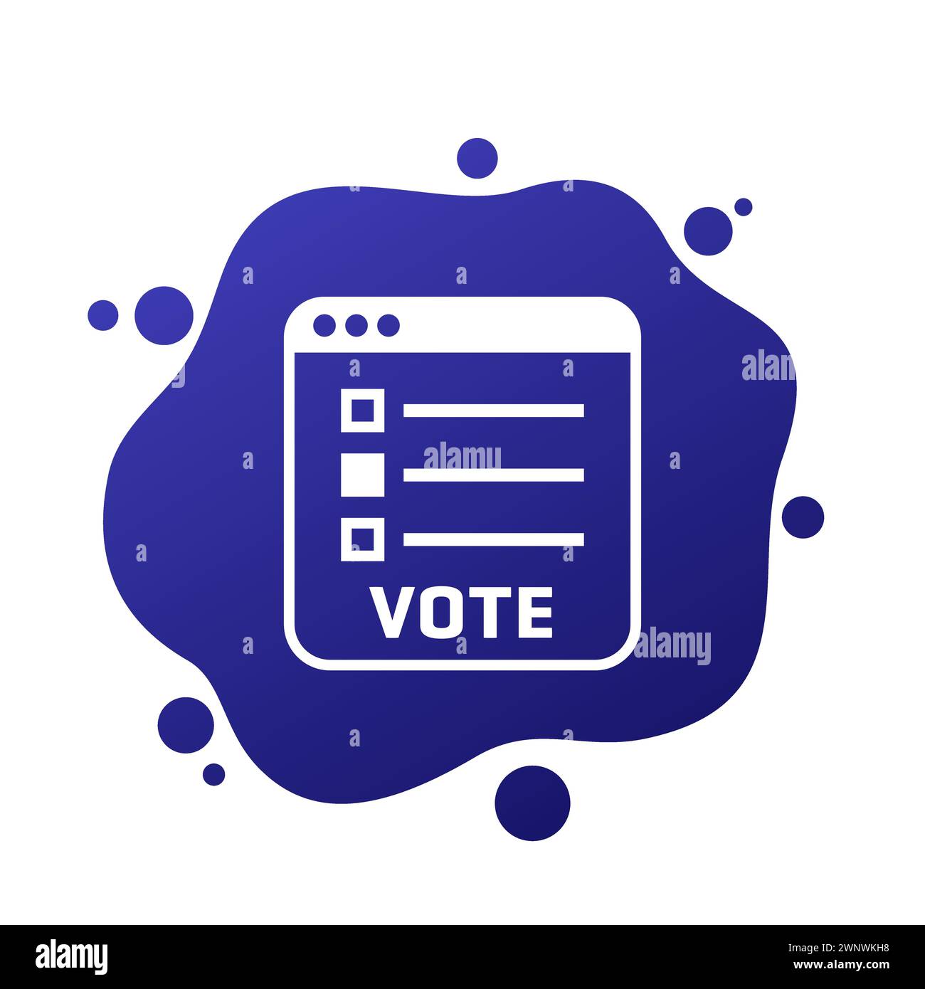 E voting Stock Vector Images - Alamy