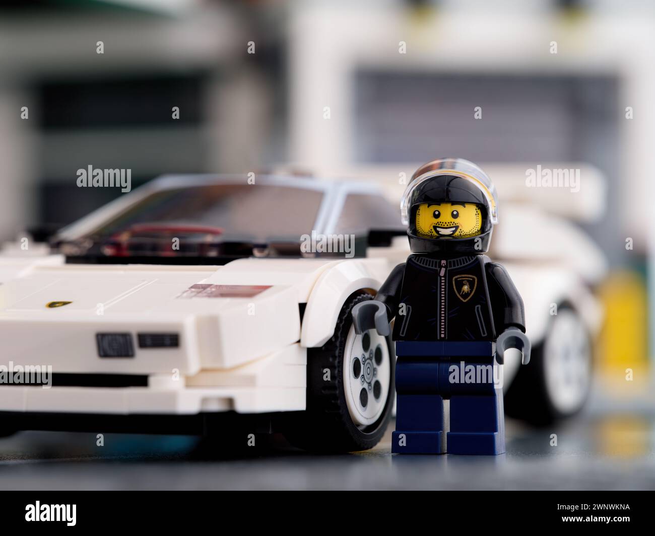 Tambov, Russian Federation February 20, 2024 A Lego