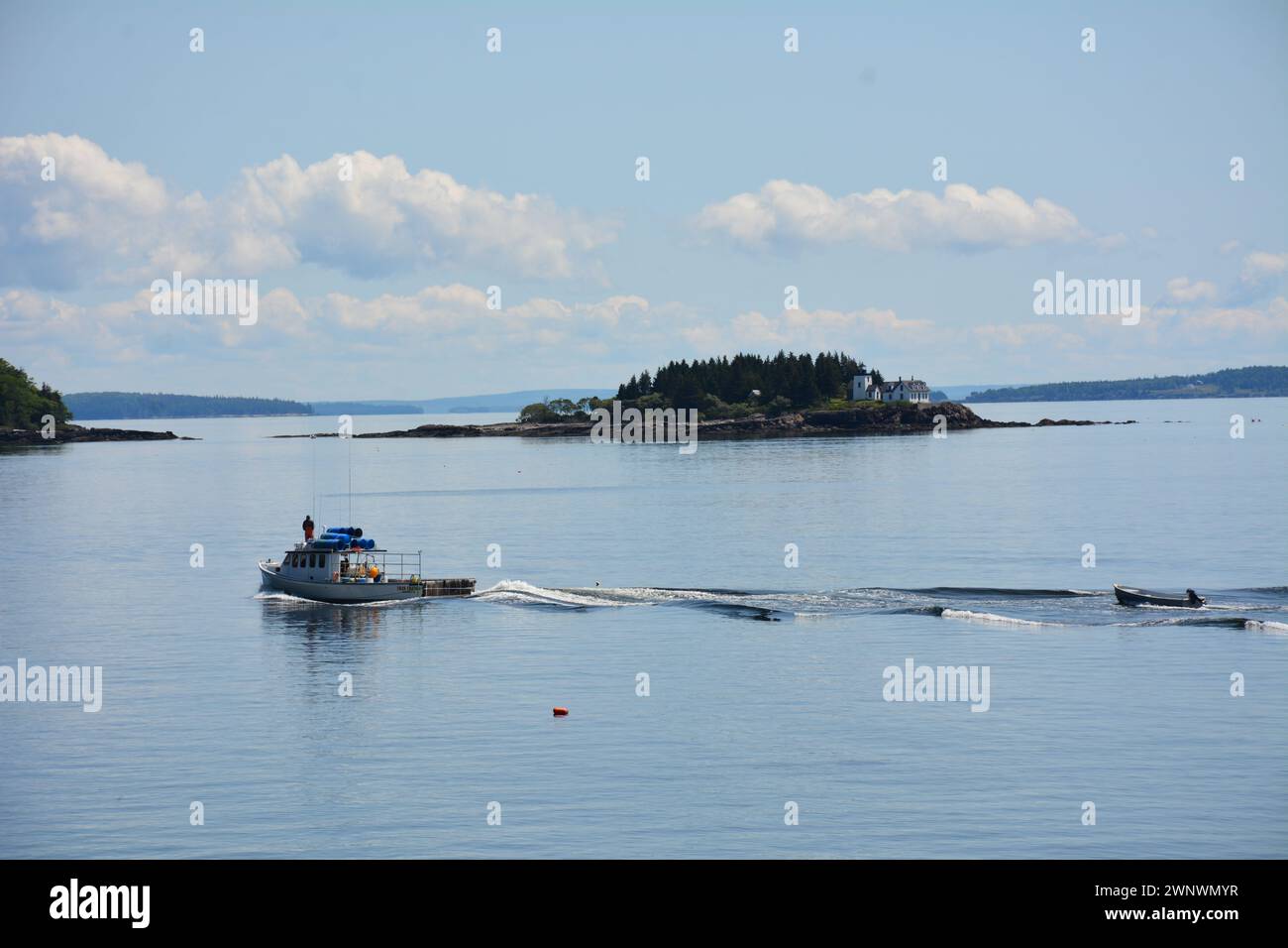 Owls Head, Maine, with lookout and beaches Stock Photo Alamy
