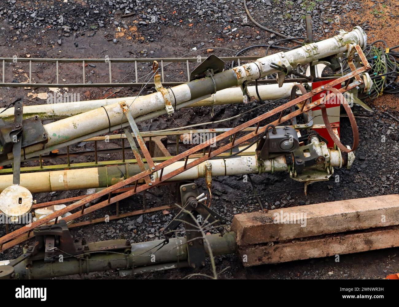 Traditional signalling going for scrap hi-res stock photography and ...