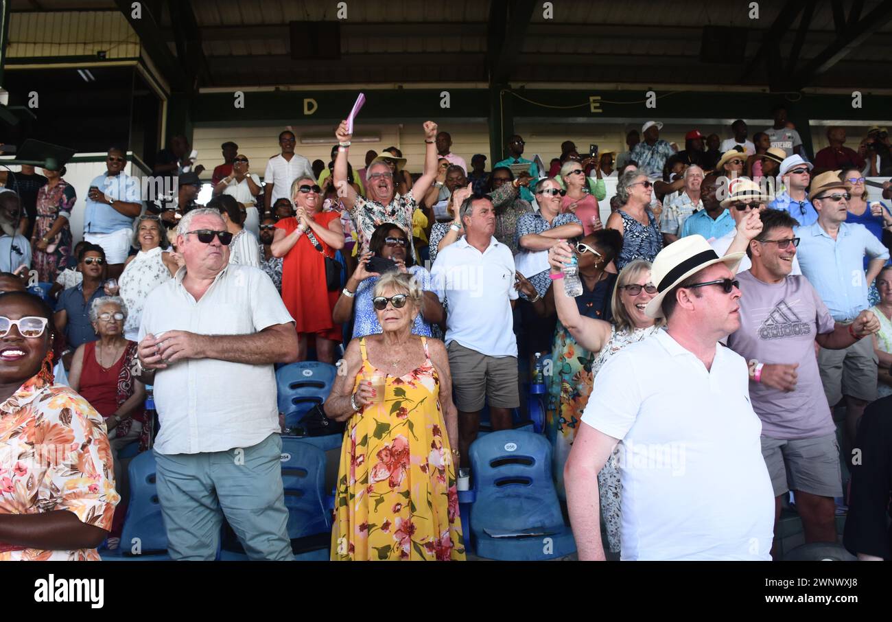 Sandy Lane Gold Cup Horse Race 2024 at the Garrison Savanah in Barbados
