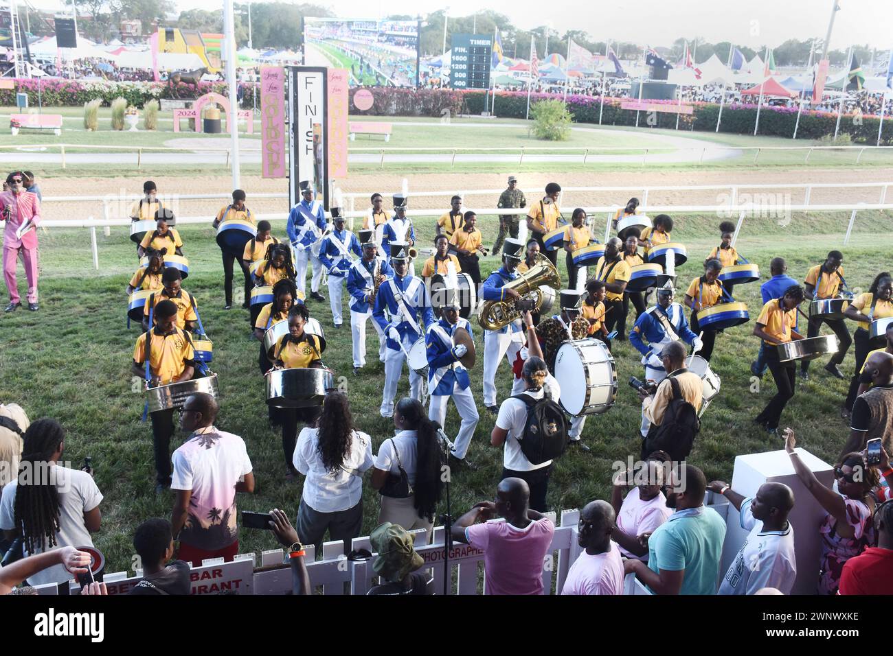 Sandy Lane Gold Cup Horse Race 2024 at the Garrison Savanah in Barbados