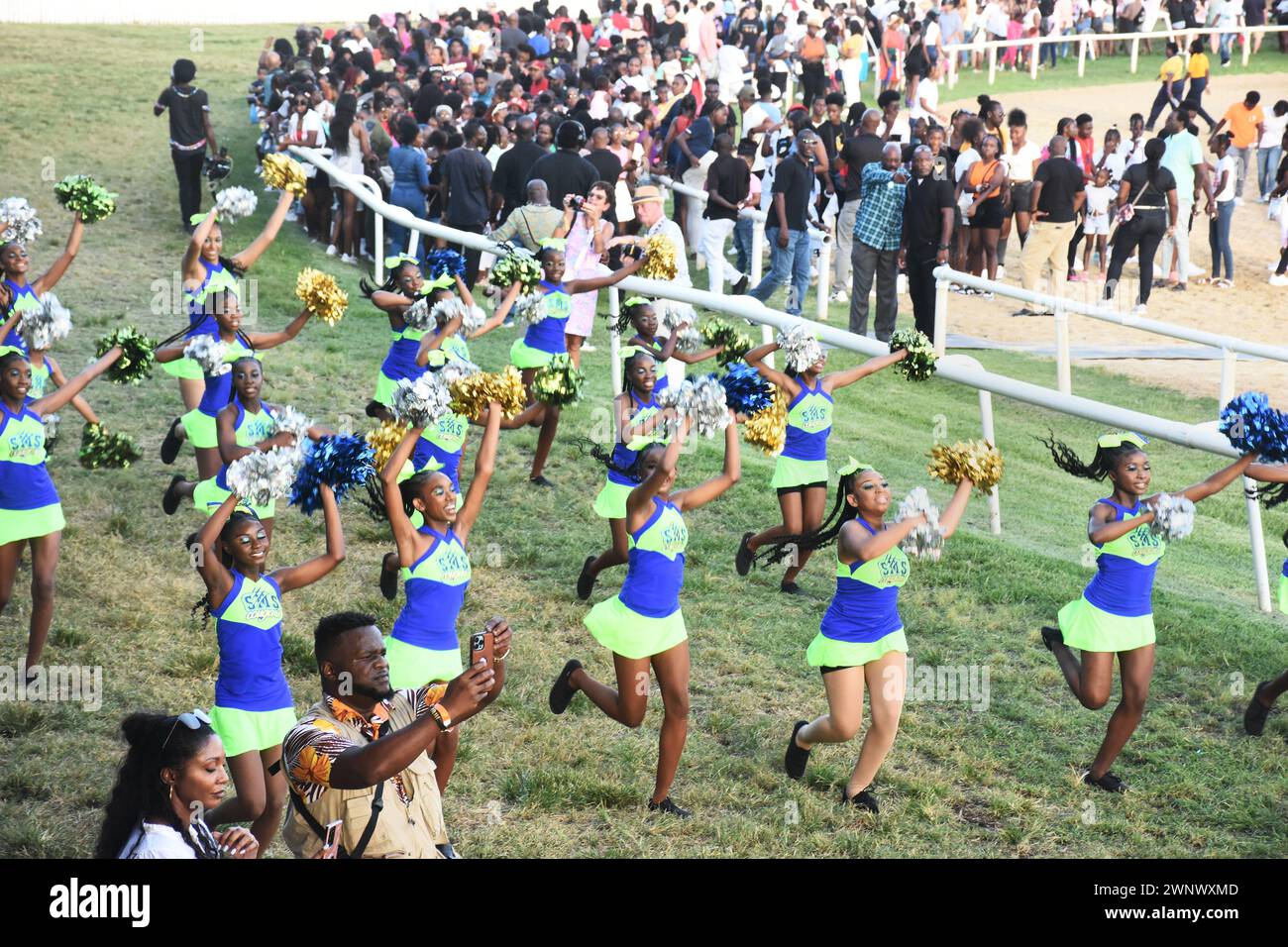 Sandy Lane Gold Cup Horse Race 2025 at the Garrison Savanah in Barbados