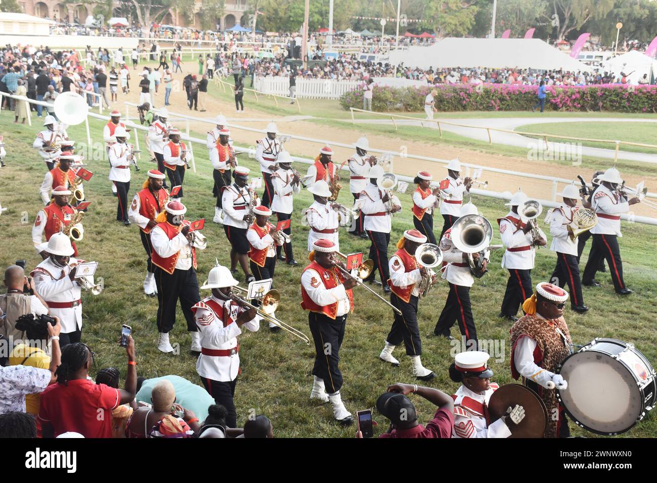 Sandy Lane Gold Cup Horse Race 2024 at the Garrison Savanah in Barbados