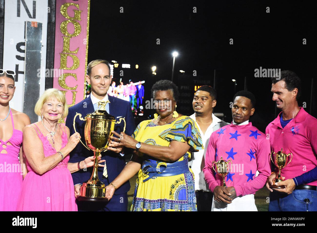 Sandy Lane Gold Cup Horse Race 2024 at the Garrison Savanah in Barbados