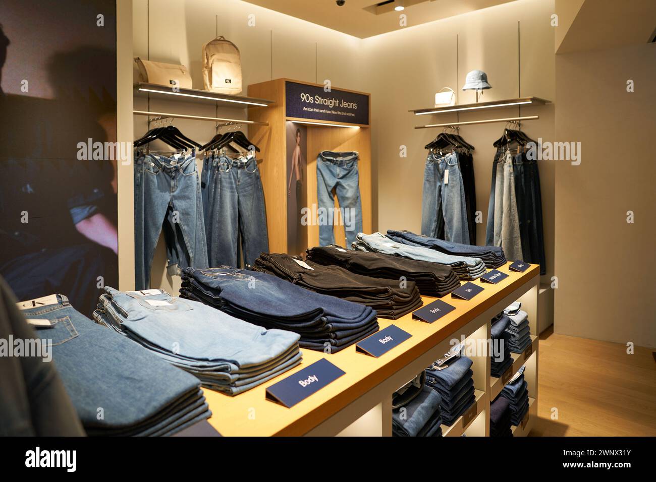 Calvin klein jeans outlet store hi res stock photography and images Alamy