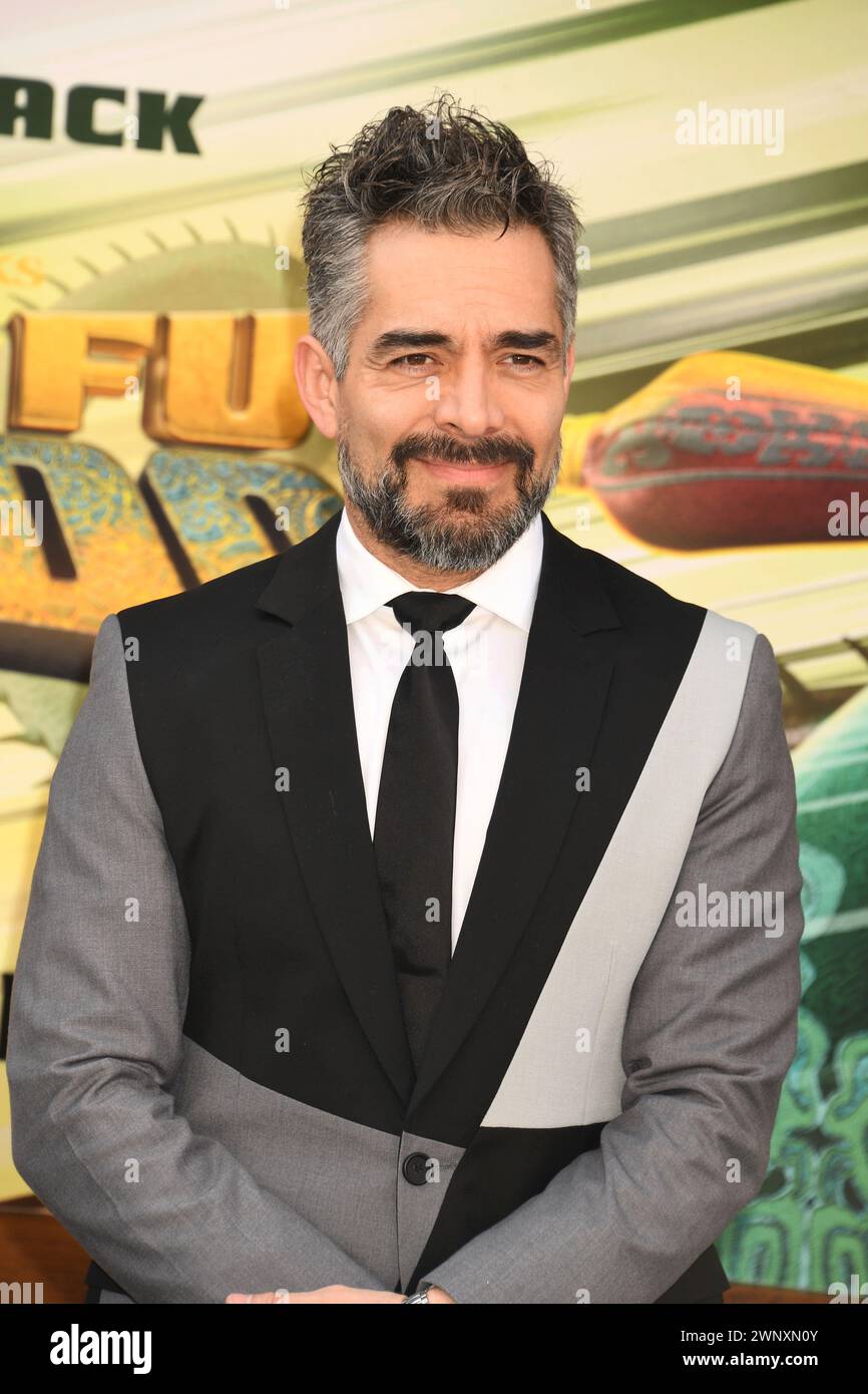 LOS ANGELES, CALIFORNIA - MARCH 03: Omar Chaparro attends the premiere