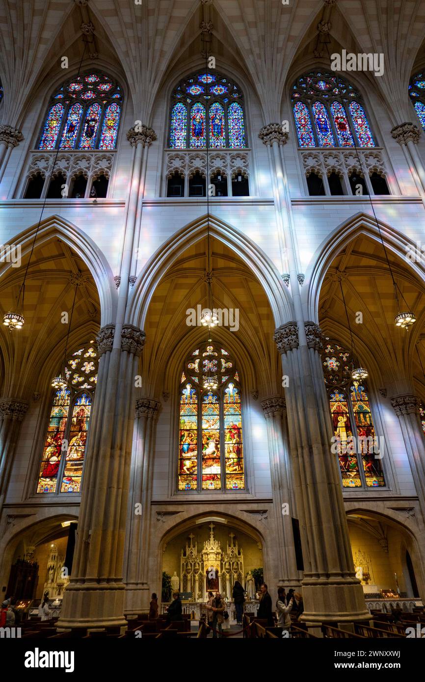 St. Patrick's Cathedral in the heart of Manhattan, is the home of the