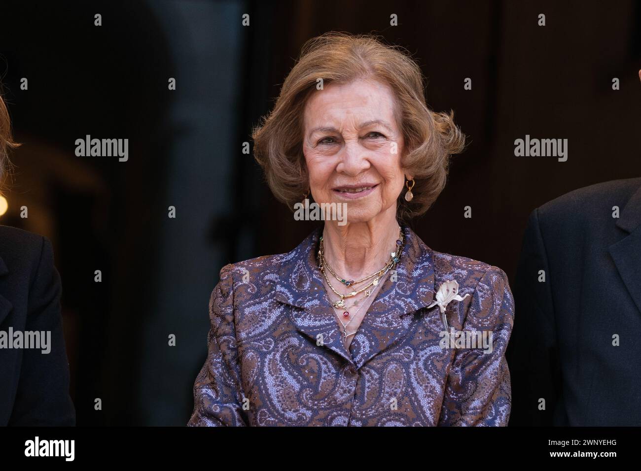 Madrid, Spain. 04th Mar, 2024. Queen Sofia attends the 'Iberoamerican Patronage Awards' by the Callia Foundation 2024 at Real Academia de Bellas Artes on March 04, 2024 in Madrid, Spain. (Photo by Oscar Gonzalez/Sipa USA) (Photo by Oscar Gonzalez/Sipa USA) Credit: Sipa USA/Alamy Live News Stock Photo