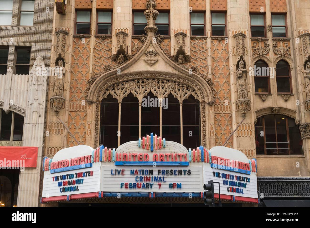 939 S. Broadway. Downtown Los Angeles, California, United States of America Stock Photo