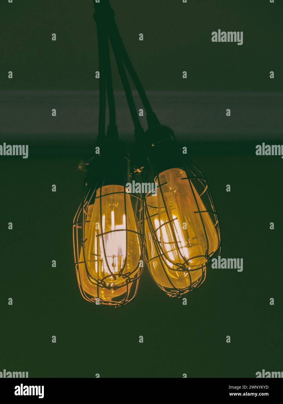 luces colgantes Stock Photo