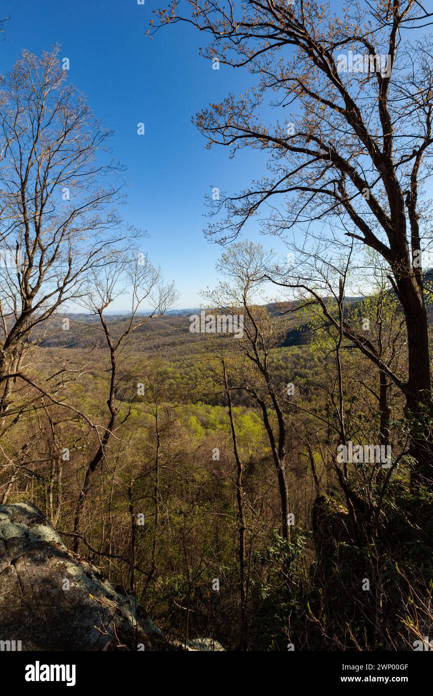 Sugarlands Valley in the Great Smoky Mountains National Park Stock Photo