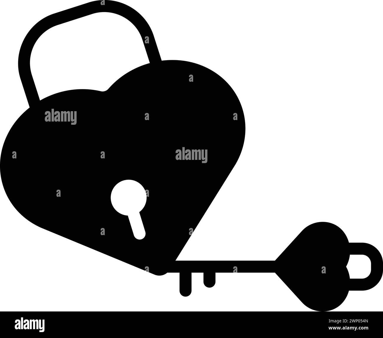 Icon for love lock,lock Stock Vector Image & Art - Alamy