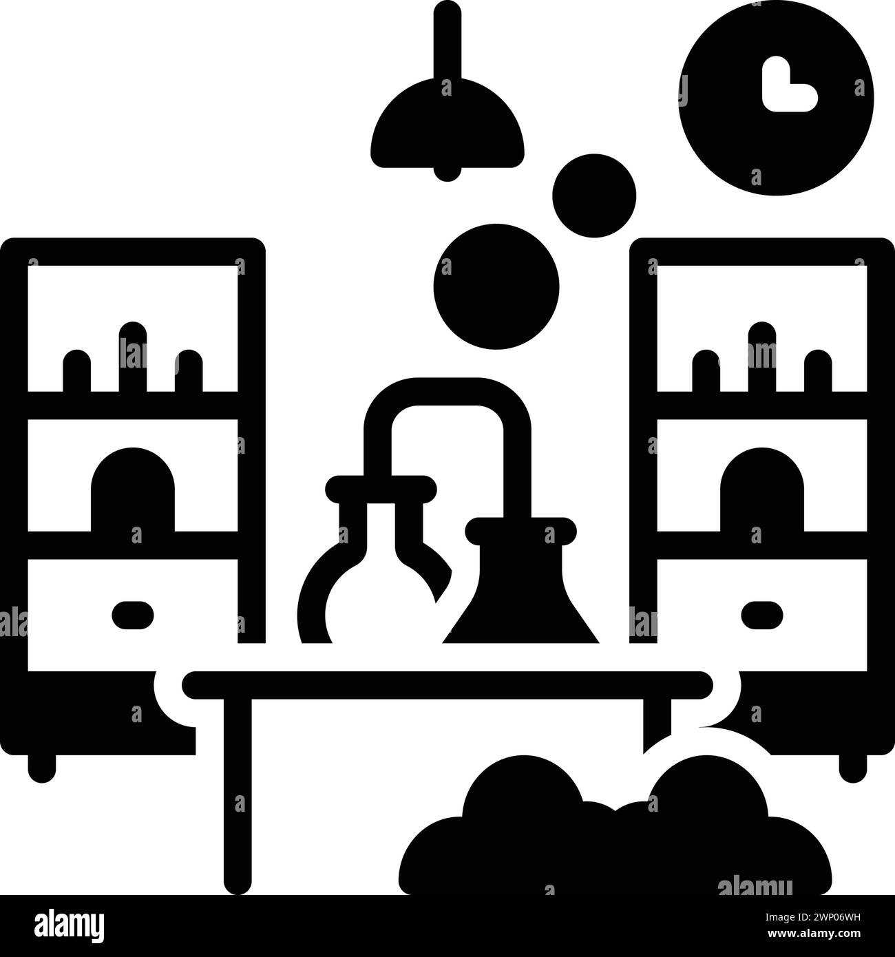 Pathology lab Stock Vector Images - Alamy