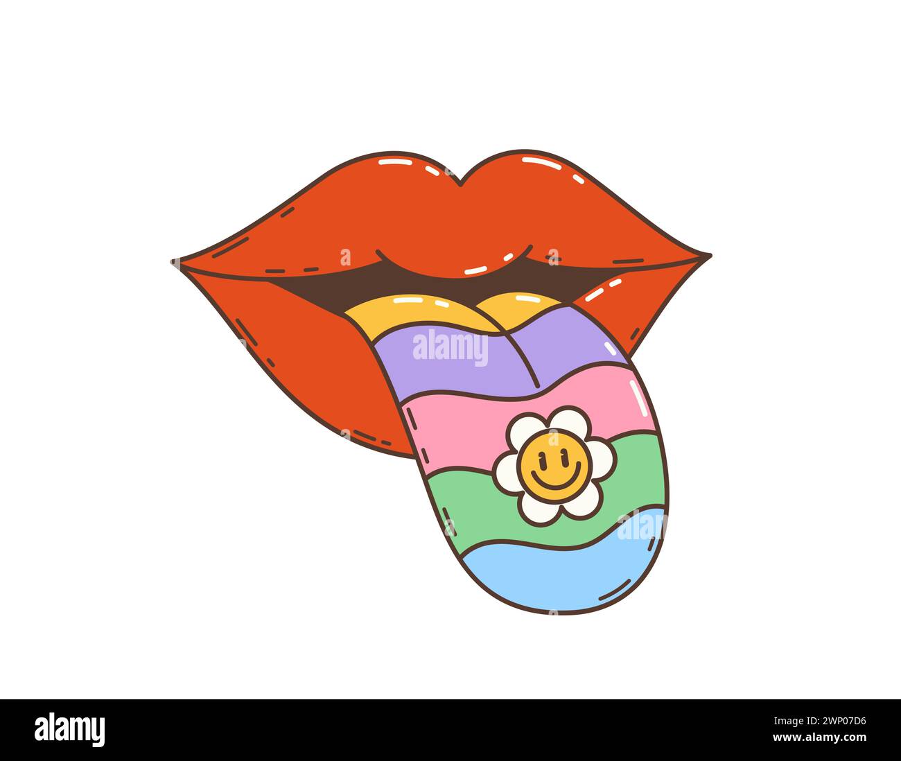 Funky lips Cut Out Stock Images Pictures Alamy