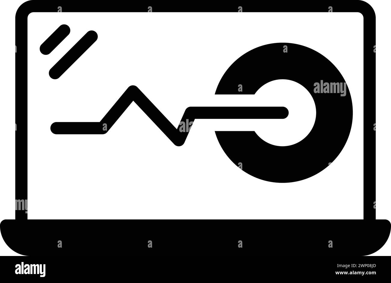 Icon for monitoring,invigilate Stock Vector Image & Art - Alamy
