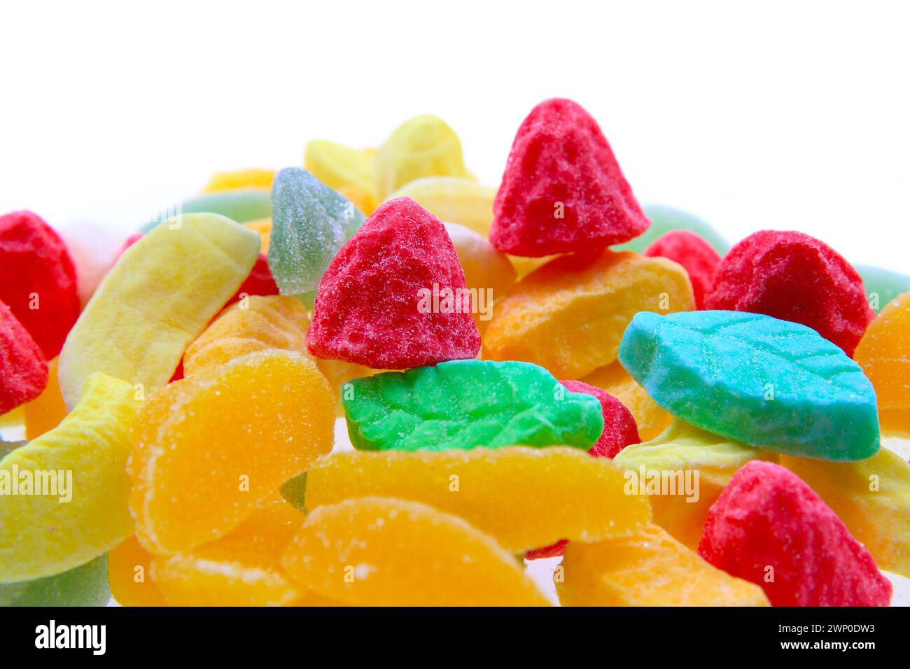 Jelly candies isolated on hi-res stock photography and images - Alamy