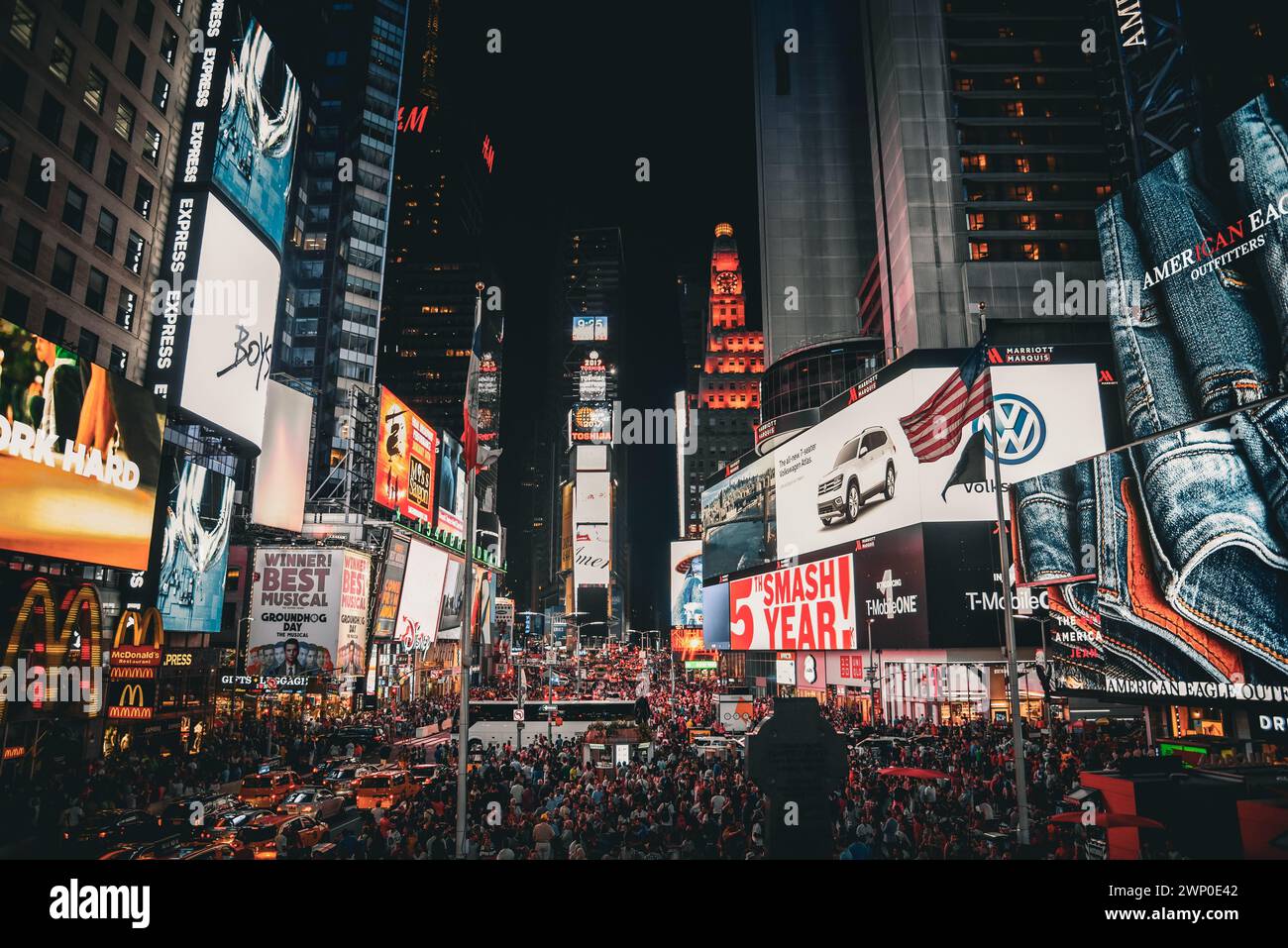 額装済/Times Square New York/ウィリアム　ハスラー New York Times Square - Official Paint By Numbers Australia
