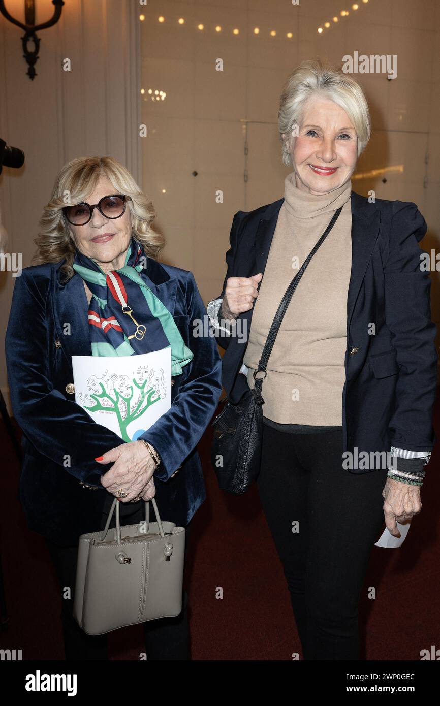 Paris, France. 11th Feb, 2023. Daniele Gilbert and Nicoletta attend the ...