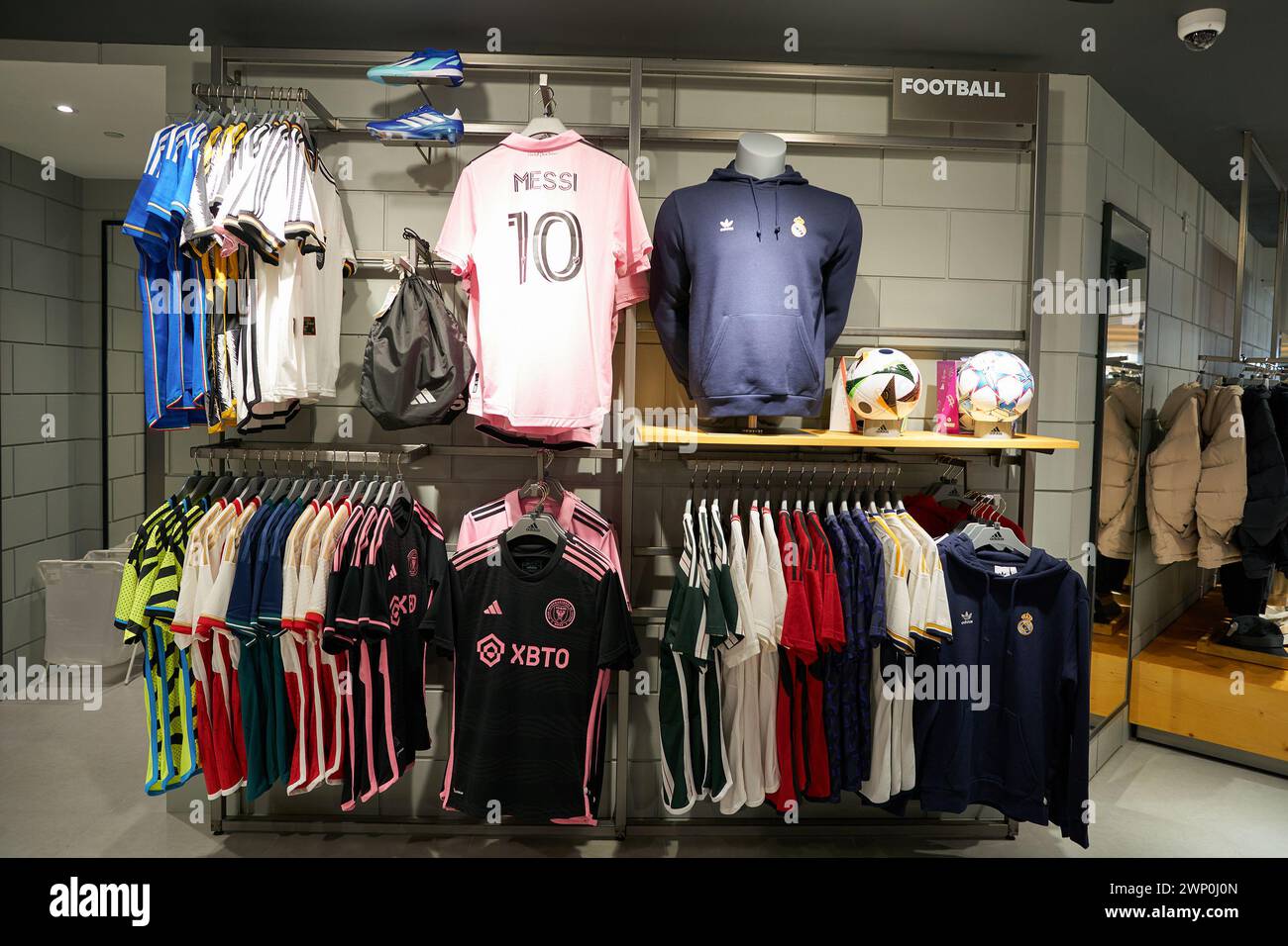 People shop adidas outlet in hi res stock photography and images Alamy