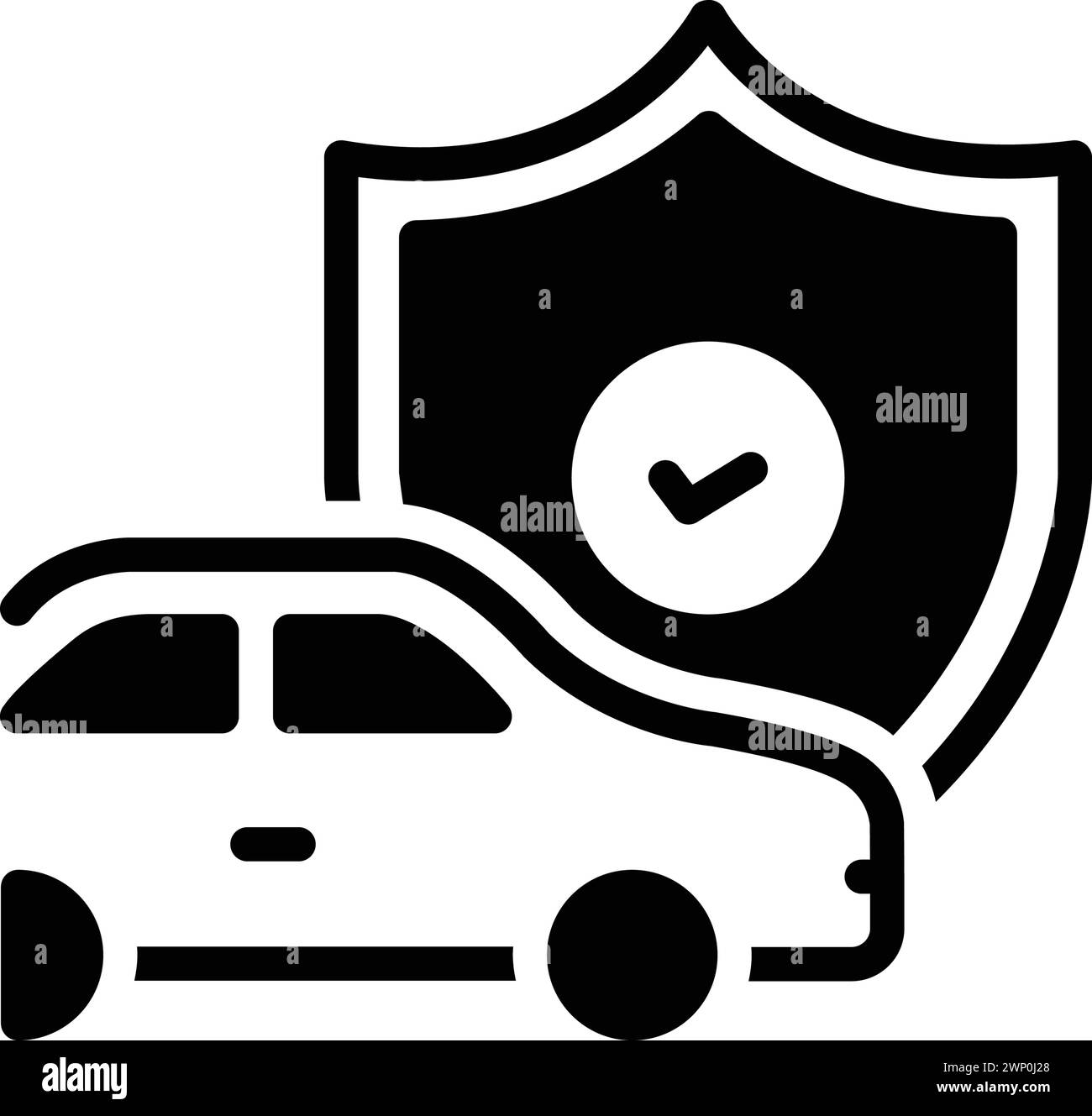 Icon for insurance,car insurance Stock Vector Image & Art - Alamy