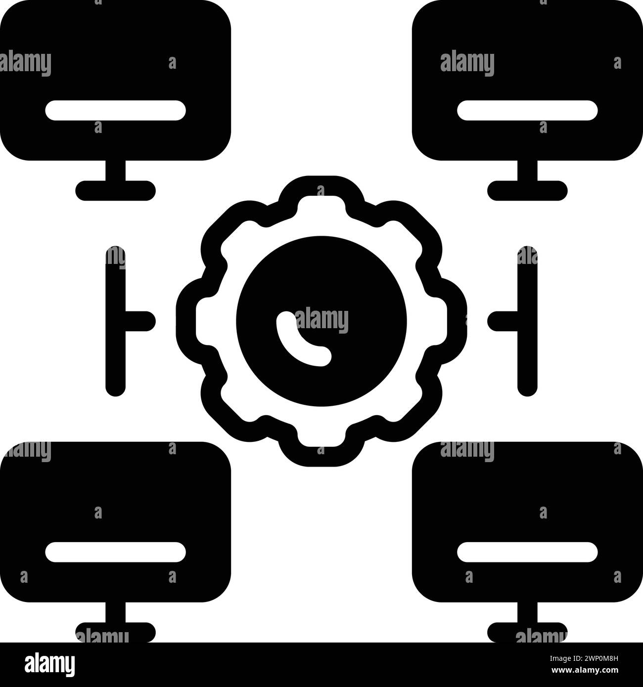 Operating system logo Stock Vector Images - Alamy