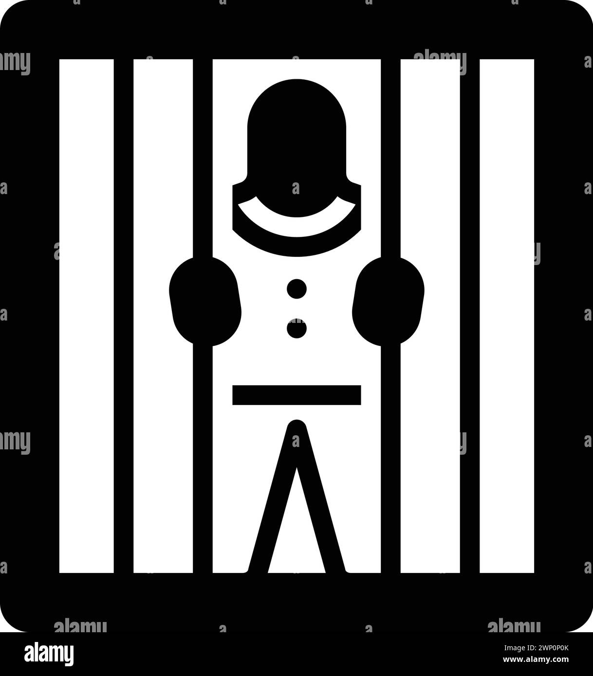 Icon for prison,criminal Stock Vector Image & Art - Alamy