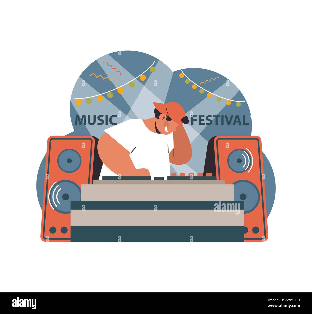 Night tunes Stock Vector Images - Alamy