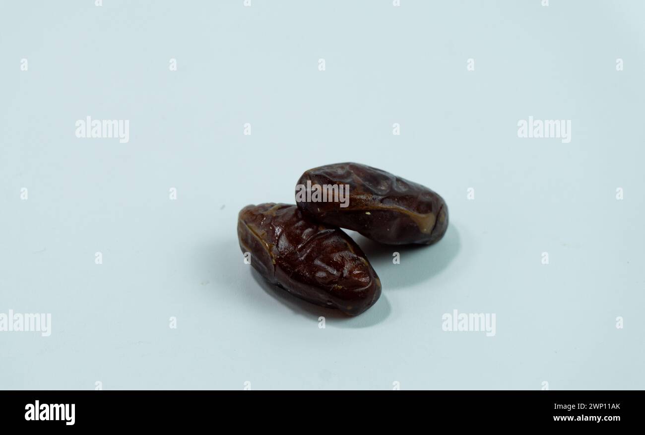 Dates isolated on white background Stock Photo