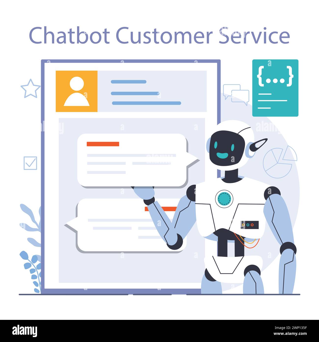 Chat Bot AI powered Customer Service Online Consultation With 