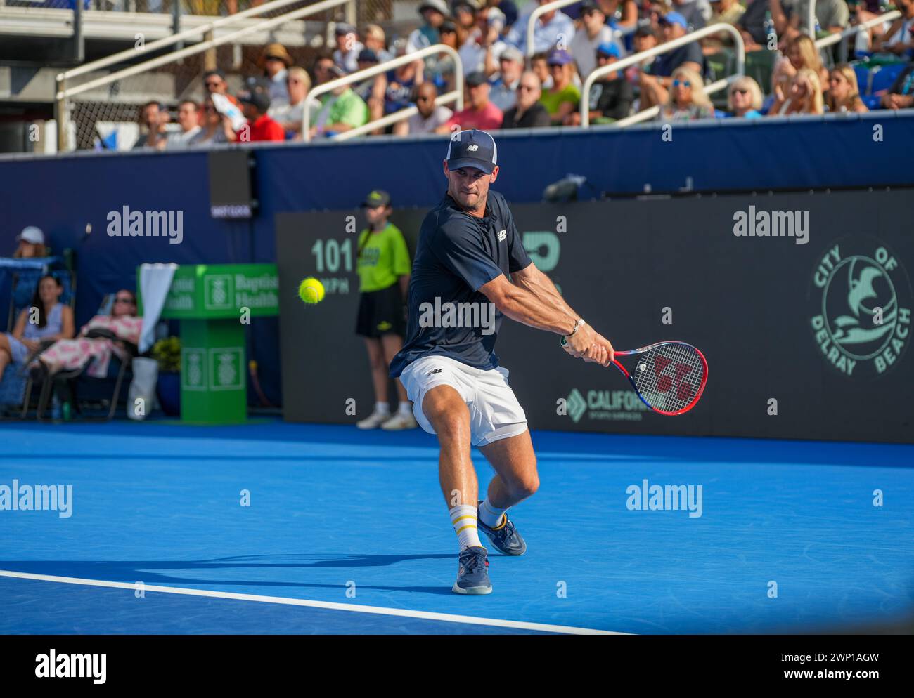 Tommy Paul at the 2024 Delray Beach Open Stock Photo Alamy