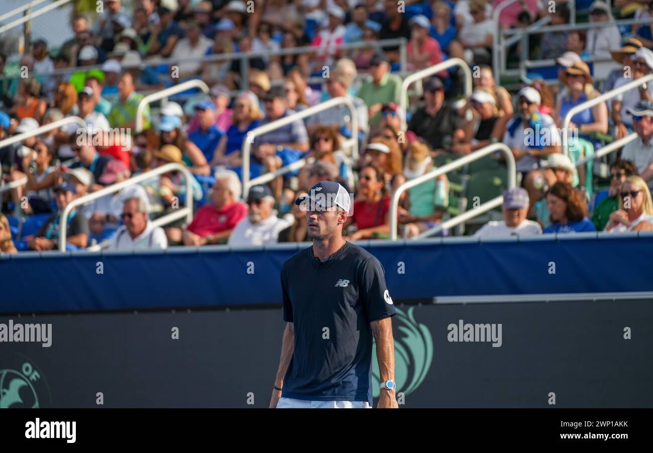 Tommy Paul at the 2024 Delray Beach Open Stock Photo Alamy