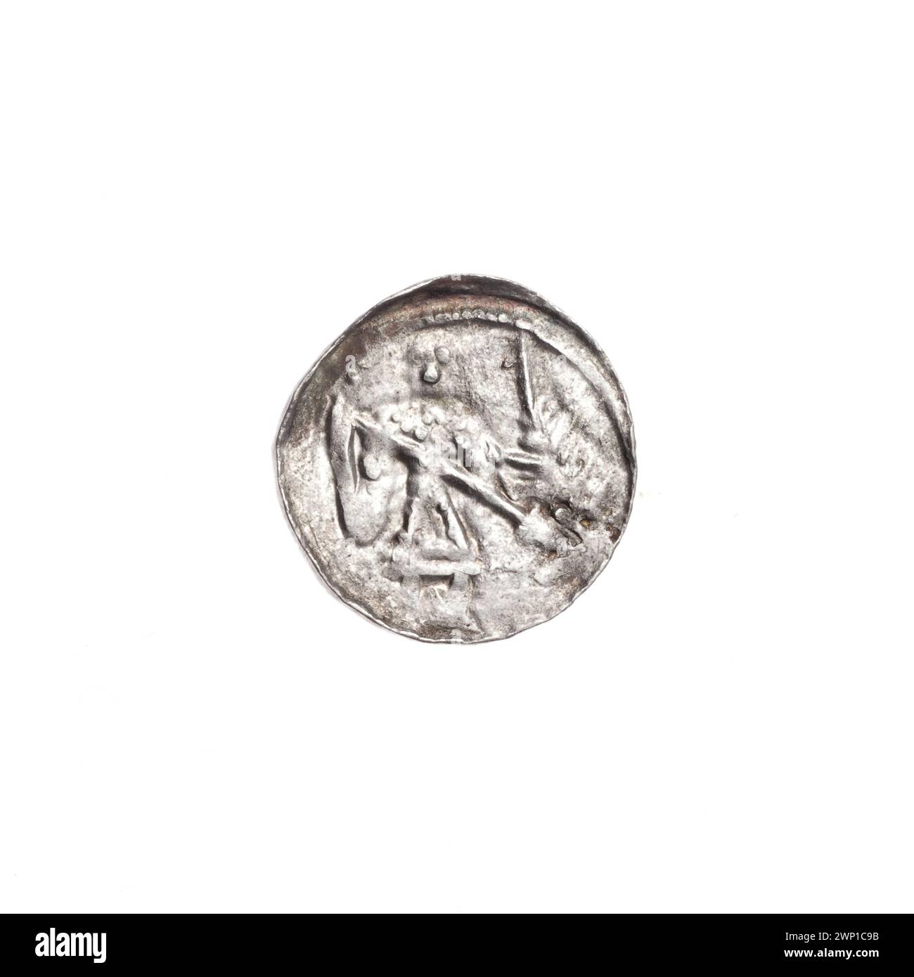 Silver denarius minted during the reign of Bolesław III Wrymouth ...