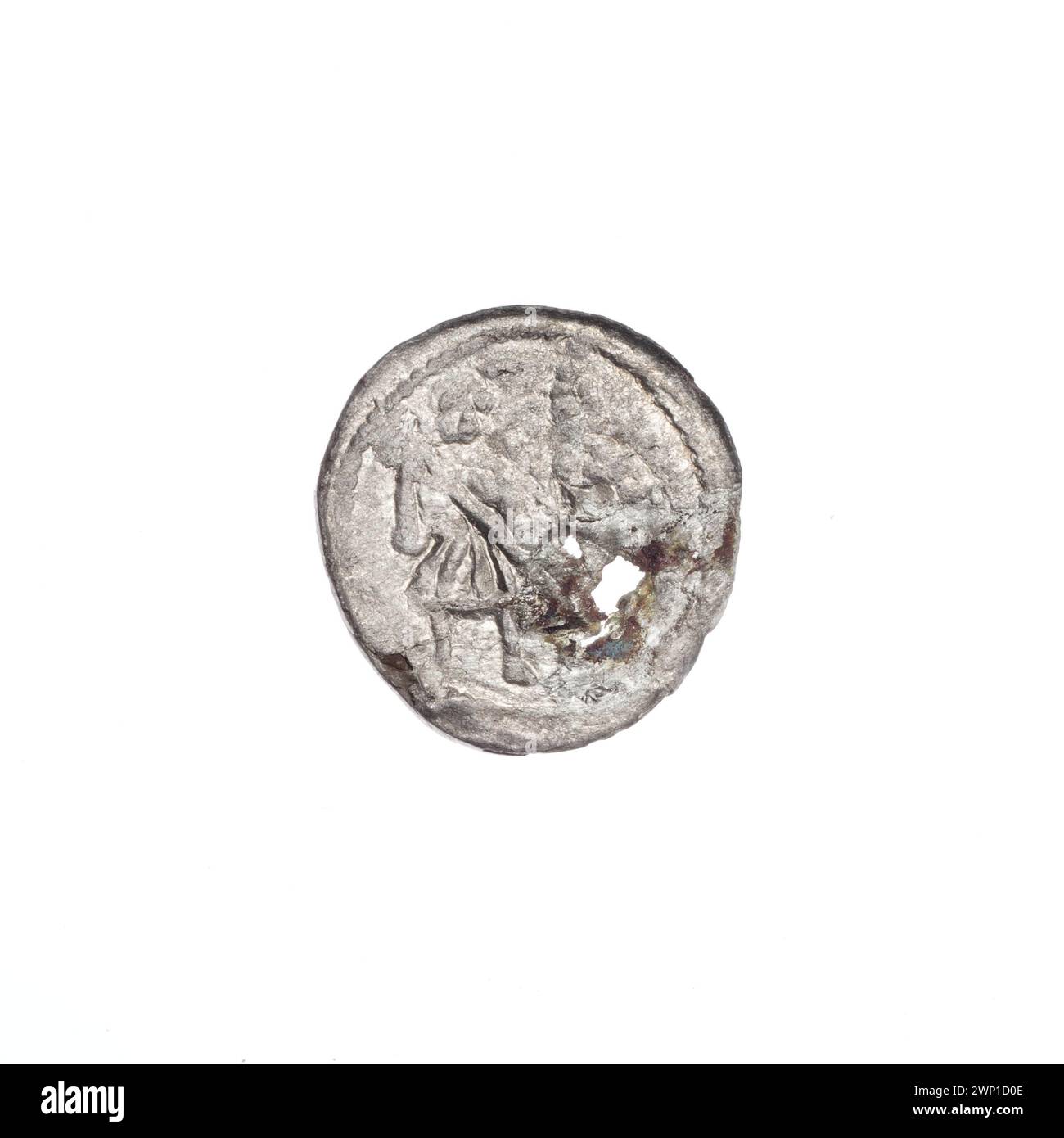 This 12th-century denarius features Bolesław III Krzywousty with ...