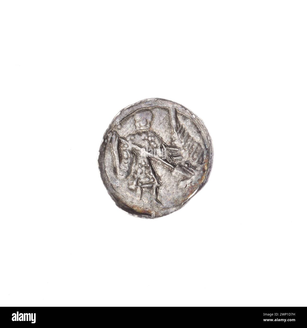 Medieval denarius of Bolesław III Krzywousty, circa 1125-1138 ...