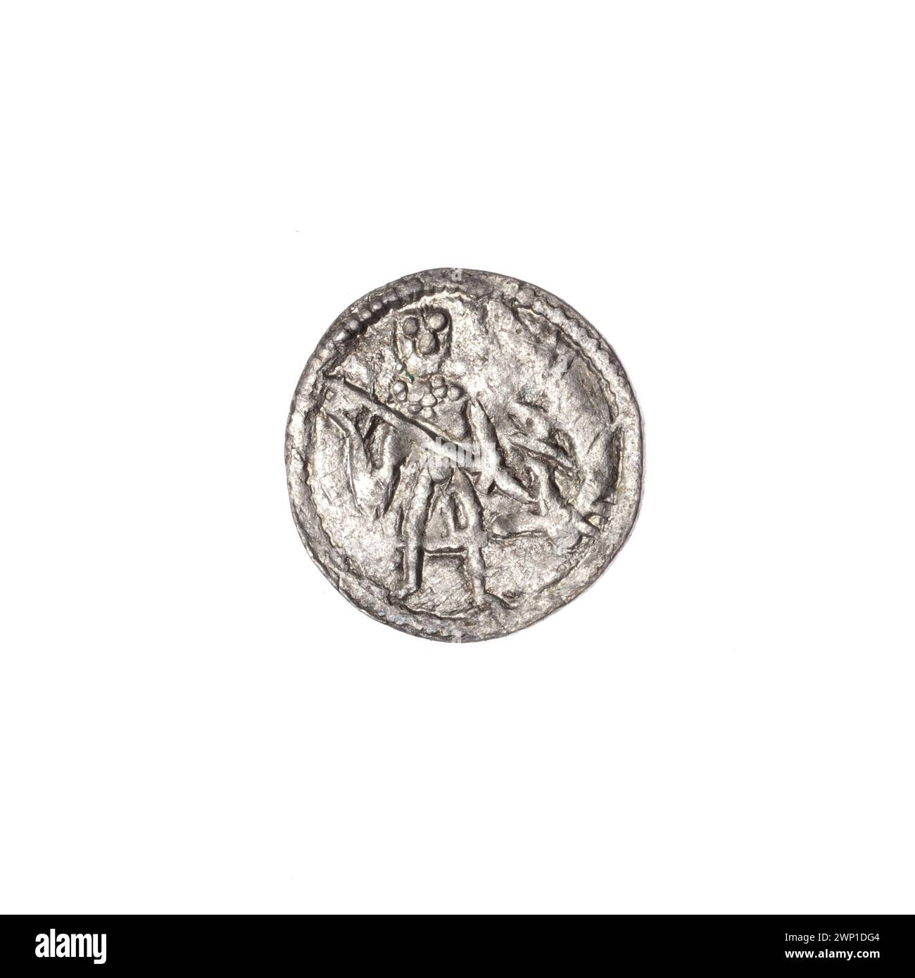 A denarius coin issued during the reign of Bolesław III Krzywousty ...